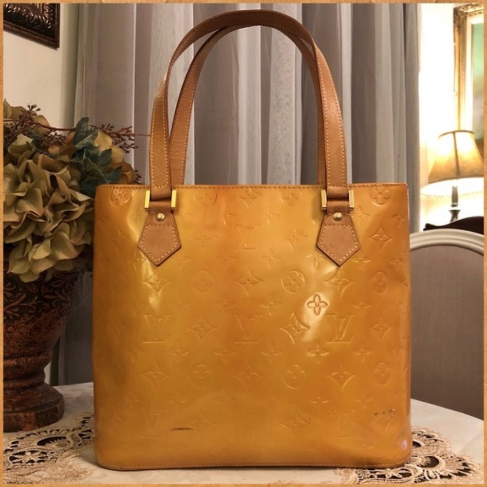 Authentic Louis Vuitton Houston Yellow